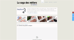 Desktop Screenshot of lasagadesmetiers.stepstone.fr