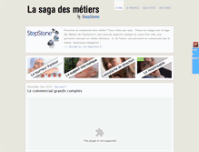 Tablet Screenshot of lasagadesmetiers.stepstone.fr