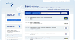 Desktop Screenshot of ingenieur-jobs.stepstone.at