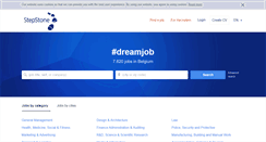 Desktop Screenshot of engineering-jobs.stepstone.be