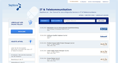 Desktop Screenshot of it-jobs.stepstone.at